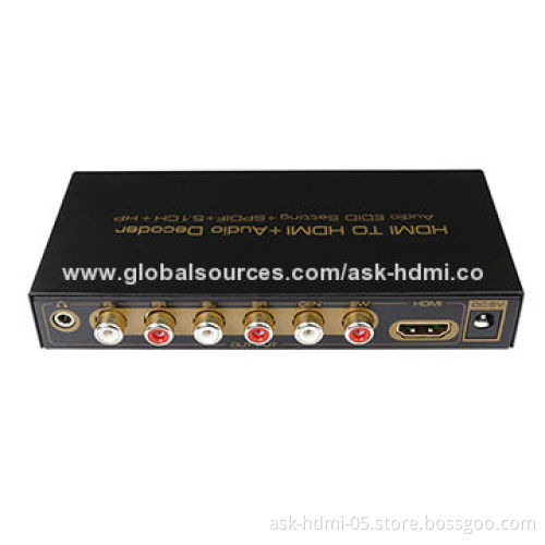 HDMI 5.1 and 7.1CH Digital Audio Decoder to AnalogNew
